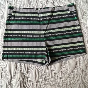 Size 2 short, Banana Republic, black, green, white, brand new.